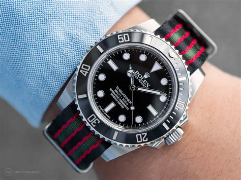 rolex submariner cool strap|rolex with nato strap.